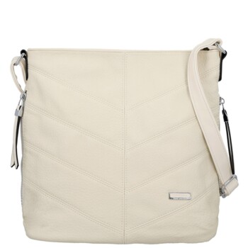 Dámská crossbody kabelka krémová - Firenze Semir