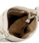Dámská crossbody kabelka krémová - Firenze Semir