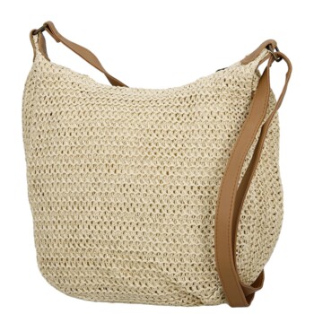 Dámská crossbody kabelka krémová - Firenze Lexia