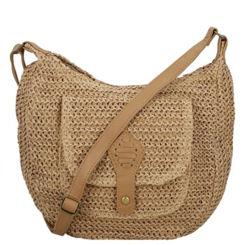 Dámská crossbody kabelka béžová - Firenze Lexia