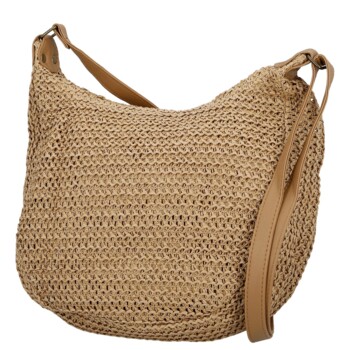 Dámská crossbody kabelka béžová - Firenze Lexia
