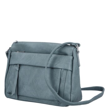Dámská crossbody kabelka džínově modrá - Firenze Arafia