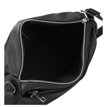 Dámská crossbody kabelka černá - Firenze Arafia
