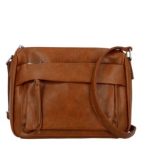 Dámská crossbody kabelka hnědá - Firenze Arafia