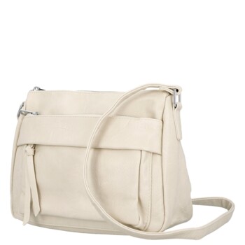 Dámská crossbody kabelka béžová - Firenze Arafia