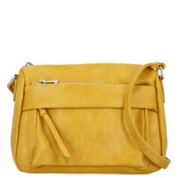Dámská crossbody kabelka žlutá - Firenze Arafia