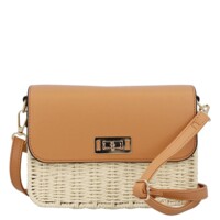 Dámská crossbody kabelka krémová - Firenze Briana
