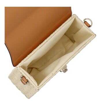 Dámská crossbody kabelka krémová - Firenze Briana
