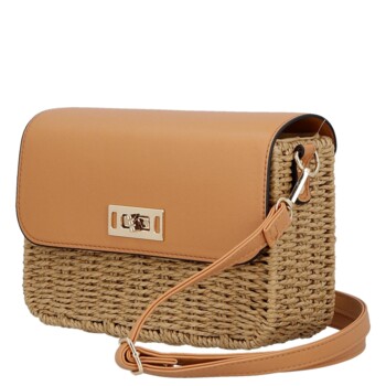 Dámská crossbody kabelka béžová - Firenze Briana