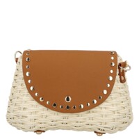 Dámská crossbody kabelka krémová - Firenze Geza