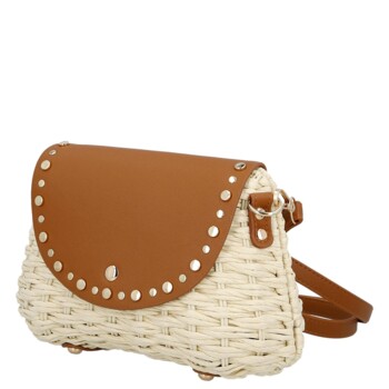 Dámská crossbody kabelka krémová - Firenze Geza