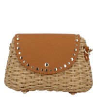 Dámská crossbody kabelka béžová - Firenze Geza