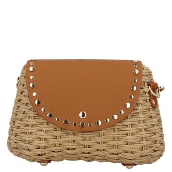 Dámská crossbody kabelka béžová - Firenze Geza