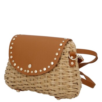 Dámská crossbody kabelka béžová - Firenze Geza