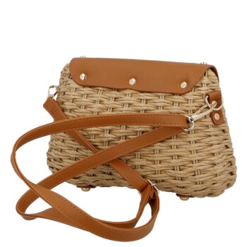 Dámská crossbody kabelka béžová - Firenze Geza