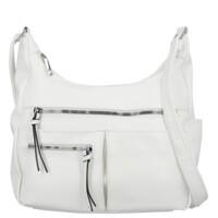 Dámská crossbody kabelka bílá - Firenze Kaisa