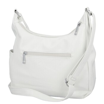 Dámská crossbody kabelka bílá - Firenze Kaisa