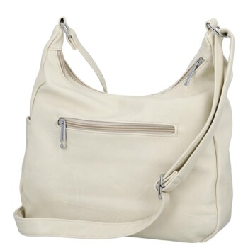 Dámská crossbody kabelka krémová - Firenze Kaisa