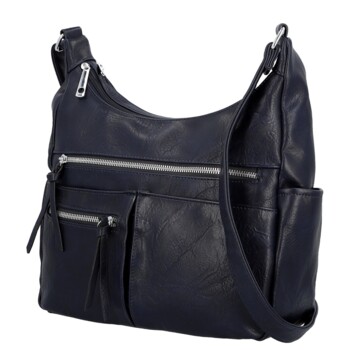 Dámská crossbody kabelka tmavě modrá - Firenze Kaisa