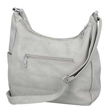 Dámská crossbody kabelka šedá - Firenze Kaisa