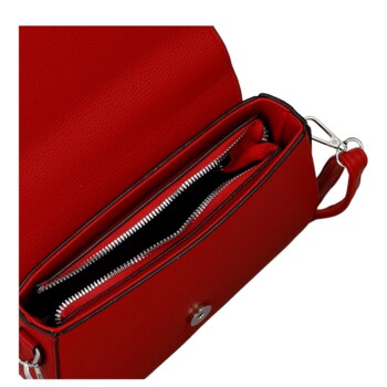 Dámská crossbody kabelka červená - Firenze Jina