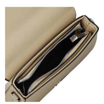 Dámská crossbody kabelka béžová - Firenze Jina