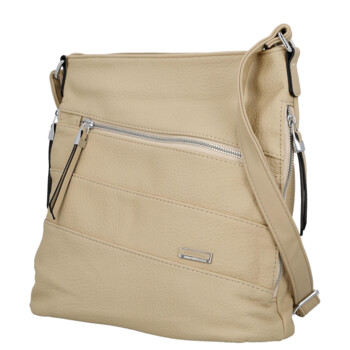 Dámská crossbody kabelka béžová - Firenze Valika