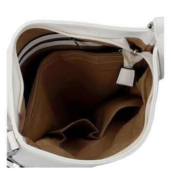 Dámská crossbody kabelka bílá - Firenze Valika