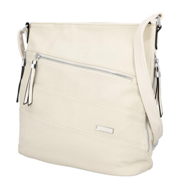 Dámská crossbody kabelka krémová - Firenze Valika