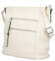 Dámská crossbody kabelka krémová - Firenze Kenza