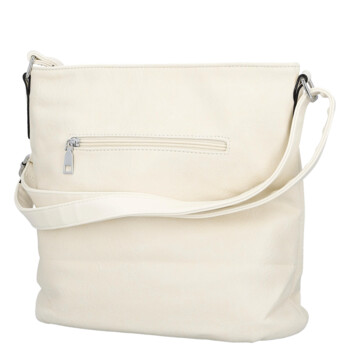 Dámská crossbody kabelka krémová - Firenze Kenza