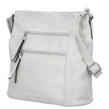 Dámská crossbody kabelka šedá - Firenze Kenza