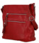 Dámská crossbody kabelka červená - Firenze Kenza