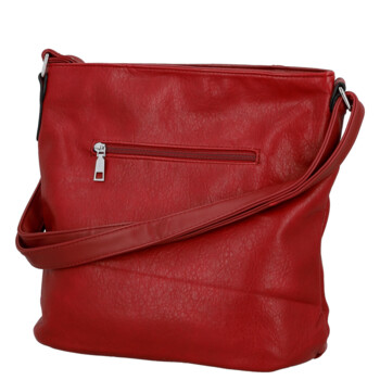 Dámská crossbody kabelka červená - Firenze Kenza
