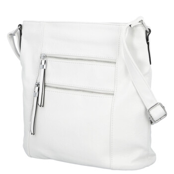 Dámská crossbody kabelka bílá - Firenze Kenza