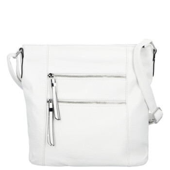 Dámská crossbody kabelka bílá - Firenze Kenza