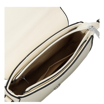Dámská crossbody kabelka krémová - Firenze Keren