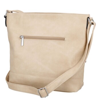 Dámská crossbody kabelka béžová - Firenze Julietta