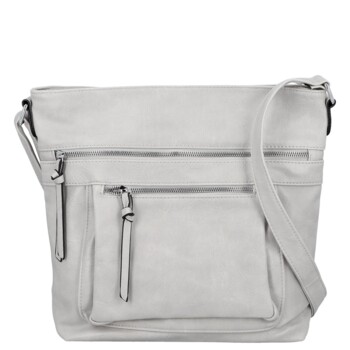 Dámská crossbody kabelka šedá - Firenze Julietta new