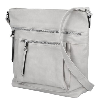 Dámská crossbody kabelka šedá - Firenze Julietta new