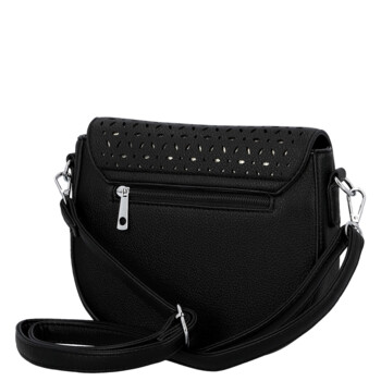 Dámská crossbody kabelka černá - Firenze Keren