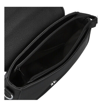 Dámská crossbody kabelka černá - Firenze Keren