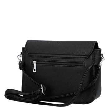 Dámská crossbody kabelka černá - Firenze Nita