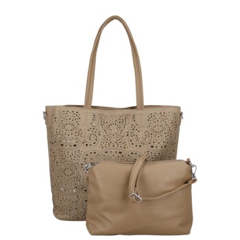 Dámský set kabelek khaki - Firenze Henny