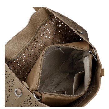 Dámský set kabelek khaki - Firenze Henny
