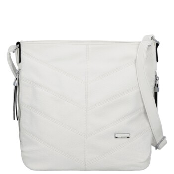 Dámská crossbody kabelka bílá - Firenze Semir