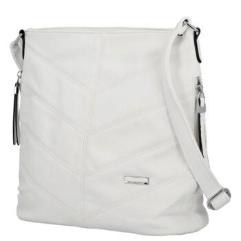 Dámská crossbody kabelka bílá - Firenze Semir