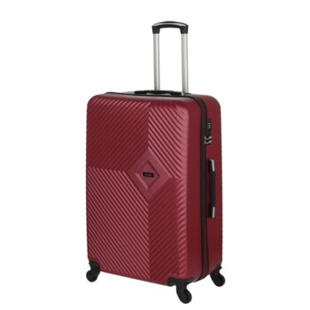 Cestovní plastový kufr vínový - Ormi Pascal L