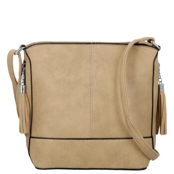 Dámská crossbody kabelka khaki - Firenze Alevin