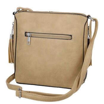 Dámská crossbody kabelka khaki - Firenze Alevin
